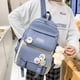 thumbnail image 4 of Sywqhk Mochila De Lona A La Moda Para Mujer, Estuche Para Lápices (Azul) Sywqhk Para estrenar, 4 of 8