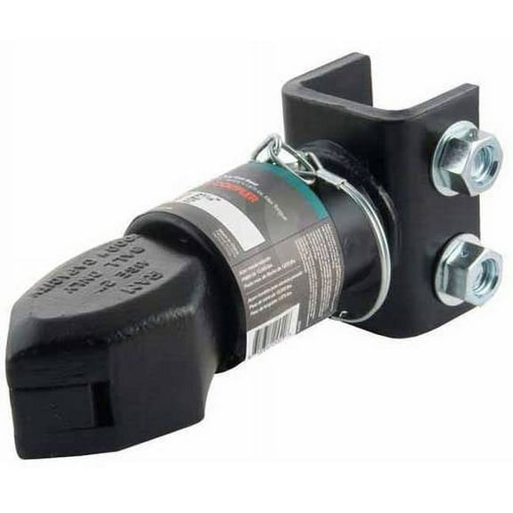 CURT 25329 Channel-Mount Adjustable Trailer Coupler, 2-5/16-Inch Hitch Ball, 12,500 lbs