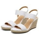 thumbnail image 2 of Sandalias Elásticas Con Correa en El Tobillo Cuña para Mujer Antideslizantes La Playa Verano, 2 of 8