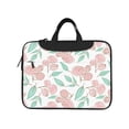 thumbnail image 2 of YFYANG 15.6 inch Universal Laptop Bag Oxford Cloth Laptop Sleeve, Multi-functional Pink Watercolor Rose Doodle Notebook Computer Messenger Bag Handbag, 2 of 8