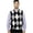 Bk/Wh Red Stitch, variant on Mens Argyle Sweater Vest (sv-255)