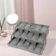 thumbnail image 5 of Caja plegable para organizadores cosméticos • Almacenamiento de 2 niveles para joyería y maquillaje • Organizador de cajones para tocador de 43x26x8cm • Diseño plegable que ahorra espacio, 5 of 6