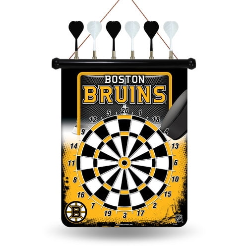 boston bruins dartboard