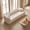 White, variant on 98.4" Corduroy Sofa Cloud Couch, 3-Seater Deep Seat Bubble Tufted with 2 Pillows for Living Room, No Assembly Required, Camel
