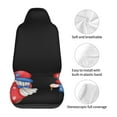 thumbnail image 5 of Sikiie Happy Independence Day Gnome Car Seat Protector 2 Pack Car Seat Cushion Mat, Car Seat Covers for SUV, Truck, Van, 5 of 7