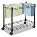 thumbnail image 3 of Fellowes 45081 High-Capacity Rolling File Cart, 24w x 14d x 20-1/2h, Black, 3 of 4