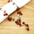 thumbnail image 1 of Femmes Collier Choker Belles Cerises Couleur Rouge Collier Pendentif Bijoux Accessoires, 1 of 7