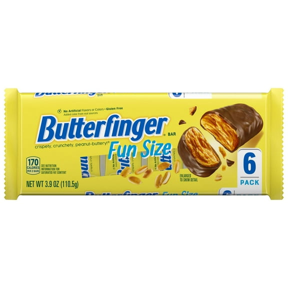 Butterfinger Fun Size Candy Bars - 4.09 oz