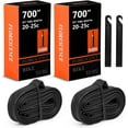 thumbnail image 1 of HA-EMORE 2 Pack Bike Inner Tubes with 2 Tire Lever Shradler Valve Bicycle Replacement Butyl Rubber Inner Tubes, 1 of 7