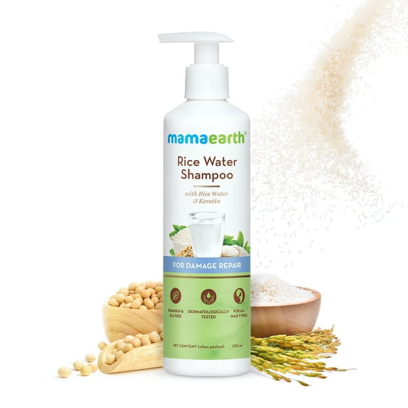 Rice Water Shampoo For Damage Repair - 250ml