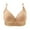 Beige, variant on Wireless Push up Bras for Women, Full Figure Bra with No Underwire with Adjustable Strap Women Comfort Wireless Bras Seamless Bralette Daily Bra Underwear Tops Beige L