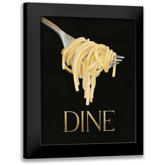 Fabiano, Marco 12x14 Black Modern Framed Museum Art Print Titled - Gourmet Pasta