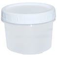 thumbnail image 4 of Soup Container, Plastic Food Storage Containers, Freezer Storage Box, Round Reusable Food Holder With Twist Top Lid, Leakproof Airtight, Portable Storage for Meal Prep, Leftover Preservation, 4 of 8