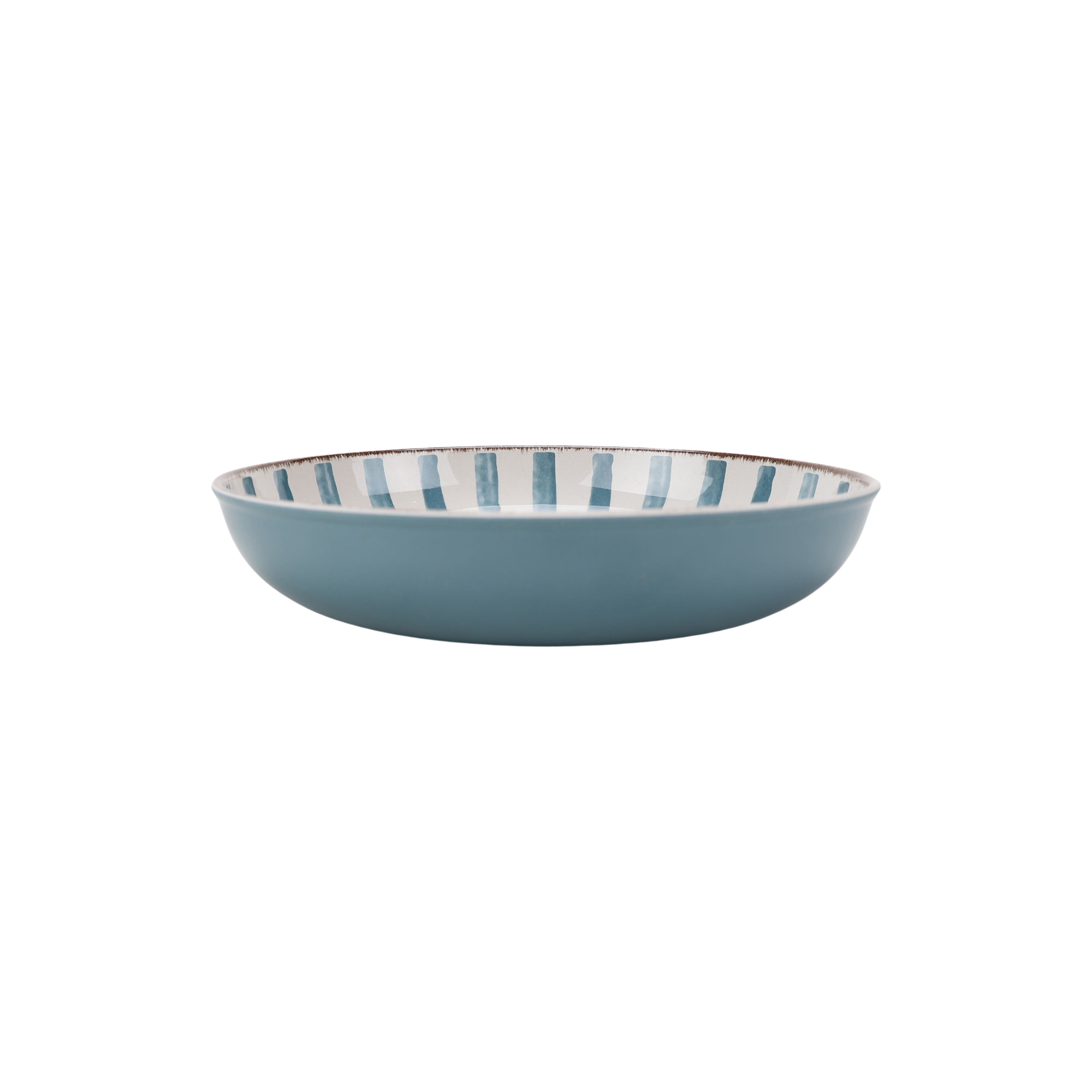 Better Homes & Gardens Bamboo Melamine Dinner Bowl, Blue