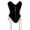 Black, variant on Women Tummy Control Corset Top Solid Strapless Sweetheart Lace Up Bone Support Slimming Waist Shaper Stage Performance Body Shaping Daily Vintage Evening Party