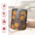thumbnail image 5 of 12oz Coffee Tumblers Halloween Pumpkins and Witch Hats Stainless Steel Vacuum Insulated Travel Tumbler Coffee Cups Mug with Lid and Straw with Cleaning Brush for Cold & Hot Drinks, 5 of 5
