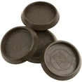 thumbnail image 6 of Super Sliders.  Size 1 3/4" Round Furniture Caster Cup Vinyl for Carpet. Brown, 4 Pack, 6 of 9