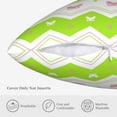 thumbnail image 5 of ZICANCN Cute Butterfly Stripe Line Throw Pillow Covers, Bed Couch Sofa Knit Decorative Pillow Covers for Living Room Farmhouse, 20"x20", 5 of 8