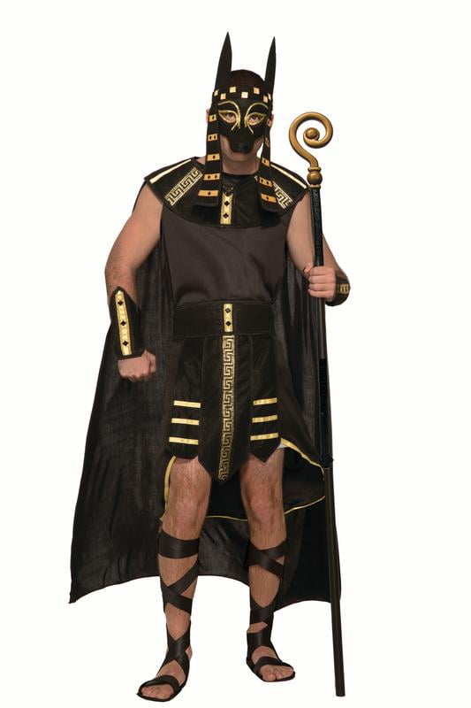 mask Anubis Costume Mask Adult Egyptian God Halloween Fancy Dress 