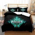 thumbnail image 1 of Minecraft Series Three-piece Duvet Cover Sanded Two-piece Set, 1 of 2