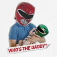thumbnail image 3 of CafePress - Power Rangers Who's The Daddy - Cotton Baseball Jersey, 3/4 Raglan Sleeve Shirt, 3 of 4