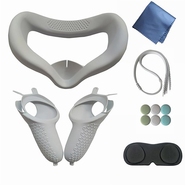 Oculus Quest 2 Protective Cover Set, Lens Protect Cover for Oculus