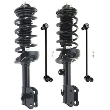 ECCPP 4PCS Front Complete Strut Spring Assembly Stabilizer Bar Link Kit for 2008-2010 for Honda Odyssey