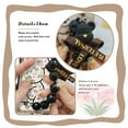 thumbnail image 3 of LYM-Phone Case For MOTO G Stylus 5G 2024, Cartoon phone case Black pearl pendant silicone Bear bracelet Dirt-resistant Anti-knock Back Cover Simplicity protective case soft case cute, 3 of 9