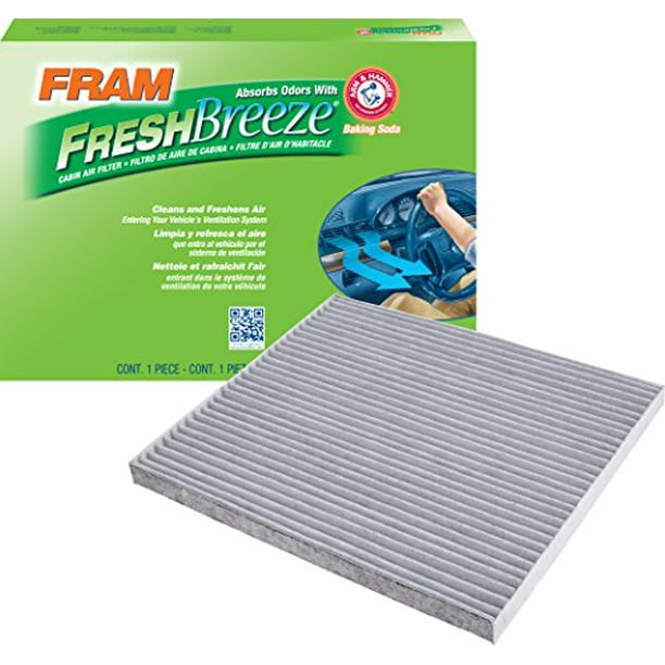 FRAM Fresh Breeze Cabin Air Filter with Arm & Hammer Baking Soda