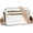Beige With Brown, variant on Crossbody Purses for Women Vegan Leather Crossbody Bags Womens Shoulder Handbags with Adjustable Wide Strap