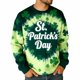 thumbnail image 1 of Camiseta de Cuello de Tripulación de Manga Larga de los Hombres de San Patricio Día de Impresión, sin Capucha, 1 of 8