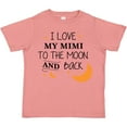 thumbnail image 3 of Inktastic I Love My Mimi to the Moon and Back Boys or Girls Toddler T-Shirt, 3 of 5