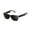Shiny Black/Black, variant on WeariQ Bluetooth Smart Glasses – Shiny Black Audio Sunglasses – Black Polarized Lenses, Open-Ear Speaker, 10-Hour Playtime, Hands-Free Calls, Voice AssistantHands-Free Calls & Music