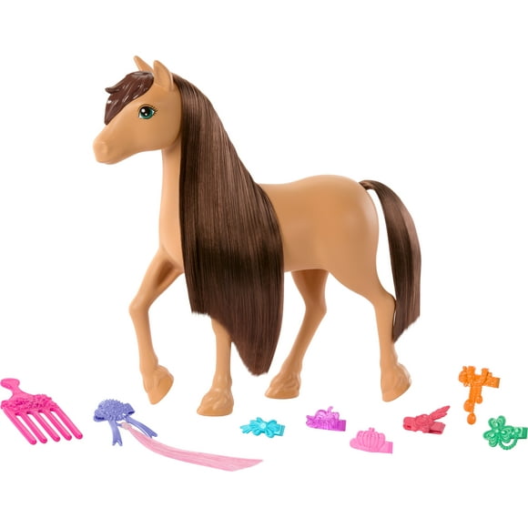 Barbie Mysteries: The Great Horse Chase Pepper Toy Pony & Accessories