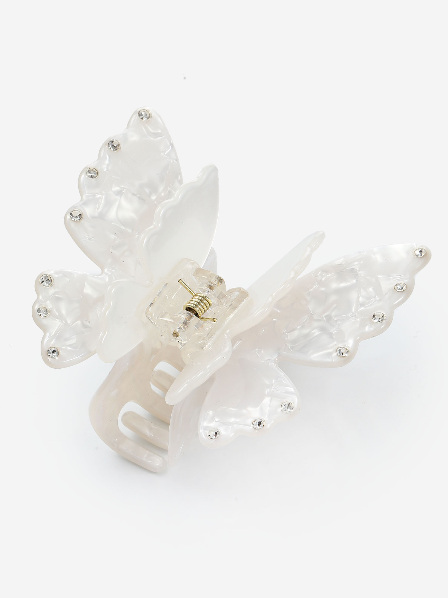 Packed Party Crystal Butterfly Claw Clip, 1 Piece
