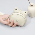 thumbnail image 6 of Vjnyvs Cute Frog Coin Purse Small Leather Coin Purse Card Key Lipstick Storage Bag Holder Wallet Pouch For Women And Men, 6 of 7