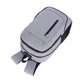 thumbnail image 5 of Mochila para ordenador portátil para viajes, mochila antirrobo para ordenador portátil para hombres, mochila de negocios, mochila de trabajo con puerto de carga USB, gris, 5 of 5