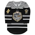 thumbnail image 3 of DC Comics Batman Boys 4-20 Long Sleeve Hockey Jersey Black/Grey, 3 of 3