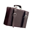 thumbnail image 3 of Xuanheng 1/6 1/12 Lugguage Box Mini Briefcase Model for Pretend Play Photography Prop Brown, 3 of 8