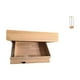 thumbnail image 1 of Estante flotante,Estante flotante moderno y rústico para organizar apartamentos.,Cajón de pared decorativo moderno para sala de estar,Porta pajitas,Dispensador de pajitas con soporte de, 1 of 8