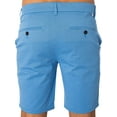thumbnail image 4 of Farah Bassett Chino Shorts, Blue, 4 of 5