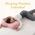 thumbnail image 7 of Isvgxsz Deep Sleep Pillow,Ergonomic Contour Design for Side & Back Sleepers, Orthopedic Cervical Shape Gently Cradles Head & Provides Neck Support & Shoulder Pain Relief, 7 of 7