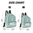 thumbnail image 2 of FORMRS Mini Backpack Purse for Women Travel Daypack Casual Shoulder Bag, White Cartoon Swan, 2 of 7