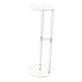 thumbnail image 2 of Mesa auxiliar de acrílico transparente Mesa de bebidas Mesa de esquina Creativa Simple Premium Mesa de café pequeña para baño de cabecera Estilo B, 2 of 8