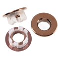 thumbnail image 4 of Copper Sink Overflow Covers for Kitchen Bathroom Basins Round Hole Cap, 4 of 9