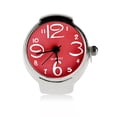 thumbnail image 1 of Minnieouse Divertido Creativo Acero Elástico Cuarzo Anillo Dedo Reloj Dama Chica De Ropa, zapatos y accesorios Miscelánea Rojo Minnieouse PS1173-02, 1 of 6