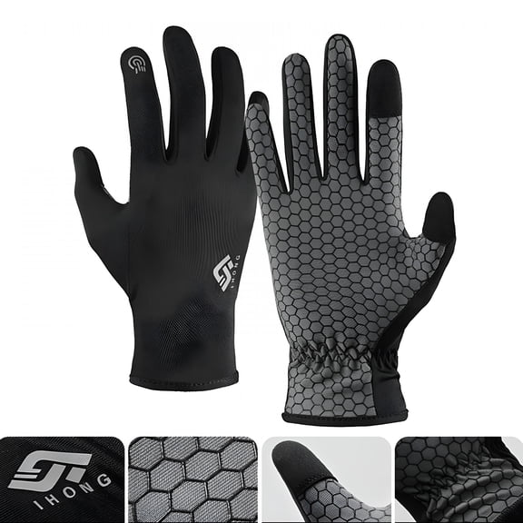 TELOLY Baseball Batting Gloves for Adult,Grip Breathable Softball Batting Gloves Fit Men Waterproof Winter Gloves-Touchscreen Thermal Sports Youth Field Gloves
