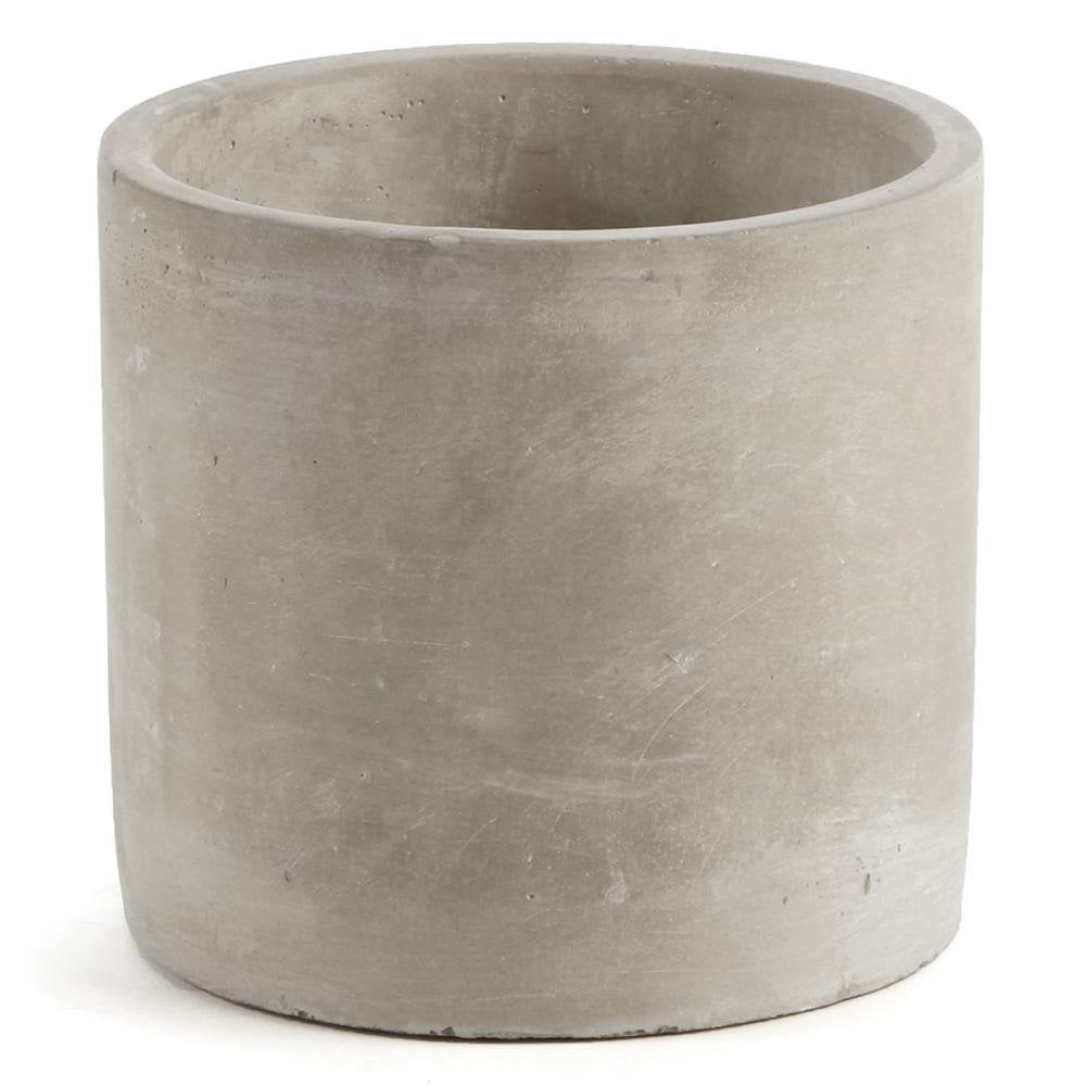 Concrete Pipe 6" Cachepot, The size is: 6 x 6 x 5.25 By Napa Home Garden from USA by