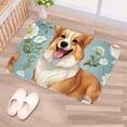 thumbnail image 5 of Corgi Dog Non-Slip Polyester Office Rugs: Machine Washable Game Mat and Door Carpet, 5 of 6