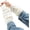 White, variant on Grunge Gloves Fairy Grunge Accessories Ripped Glove Crochet Glove Grunge Clothes Y2k Fairy Grunge Aesthetic Arm Sleeve